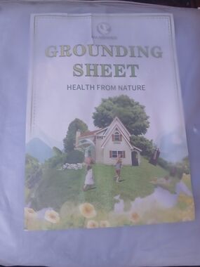 PANBMAO Grounding Sheets King Size | Organic Cotton + Silver Fiber | Grounding F